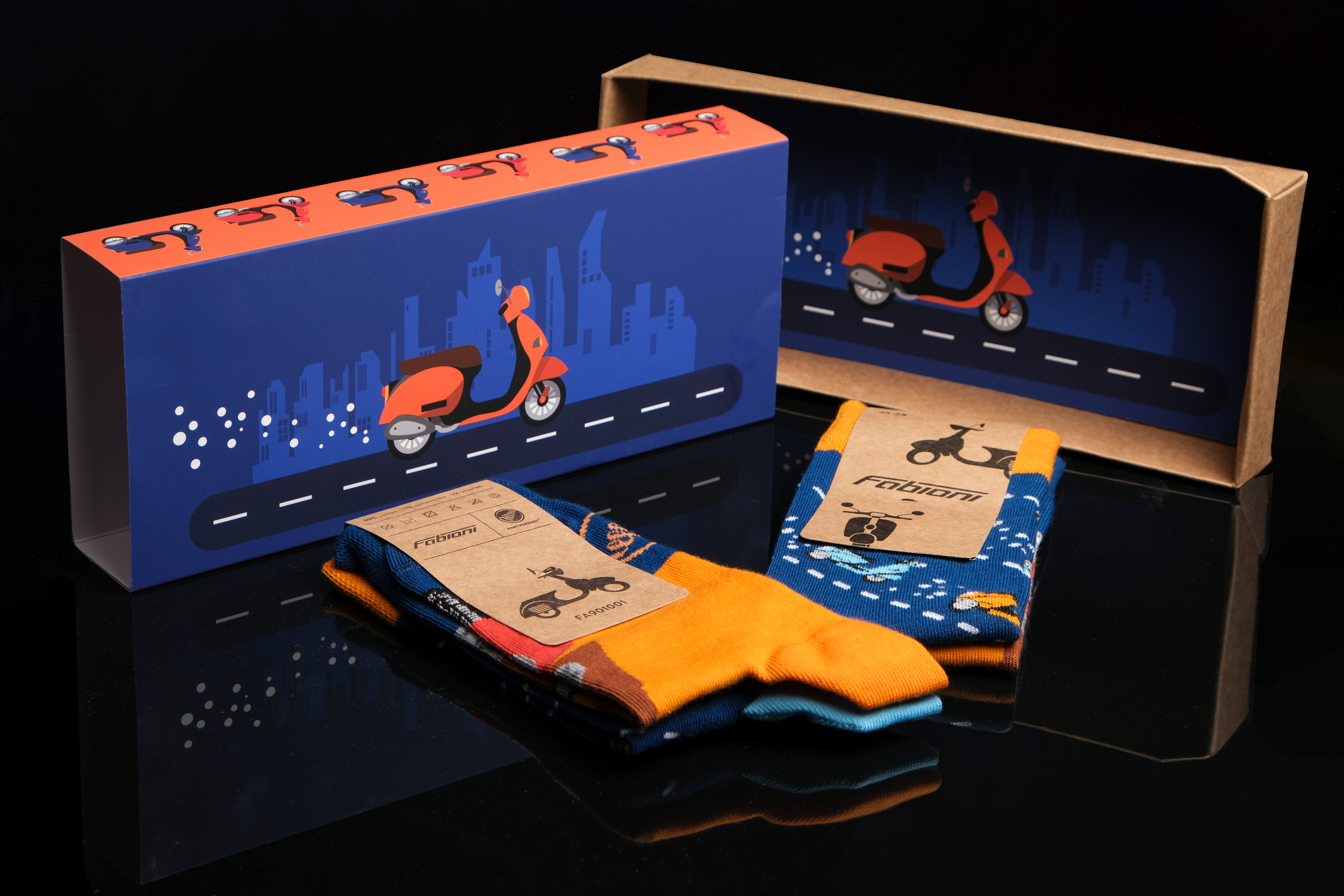 FABIONI Scooter Socken